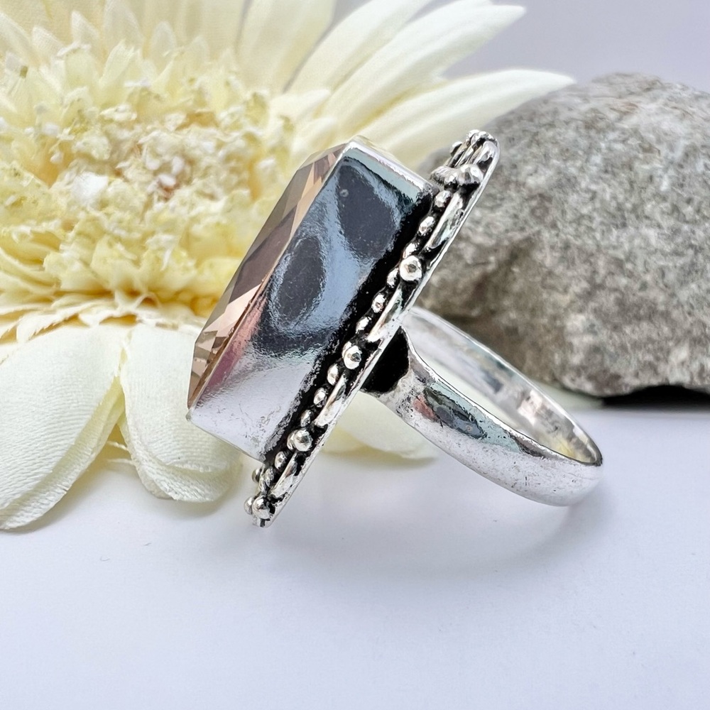 SALE- MORGANITE RING - Picture 4 of 14